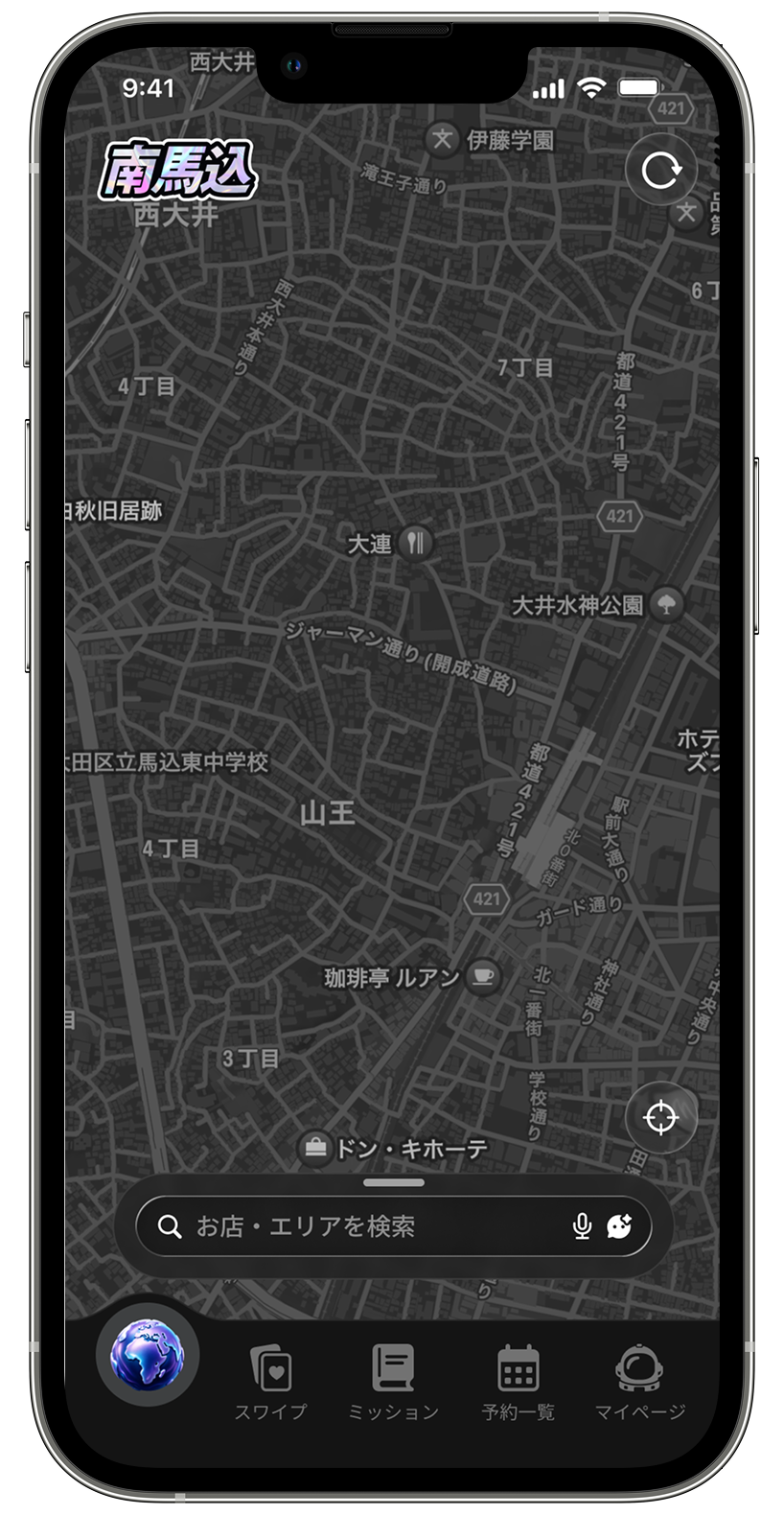 通常のマップ